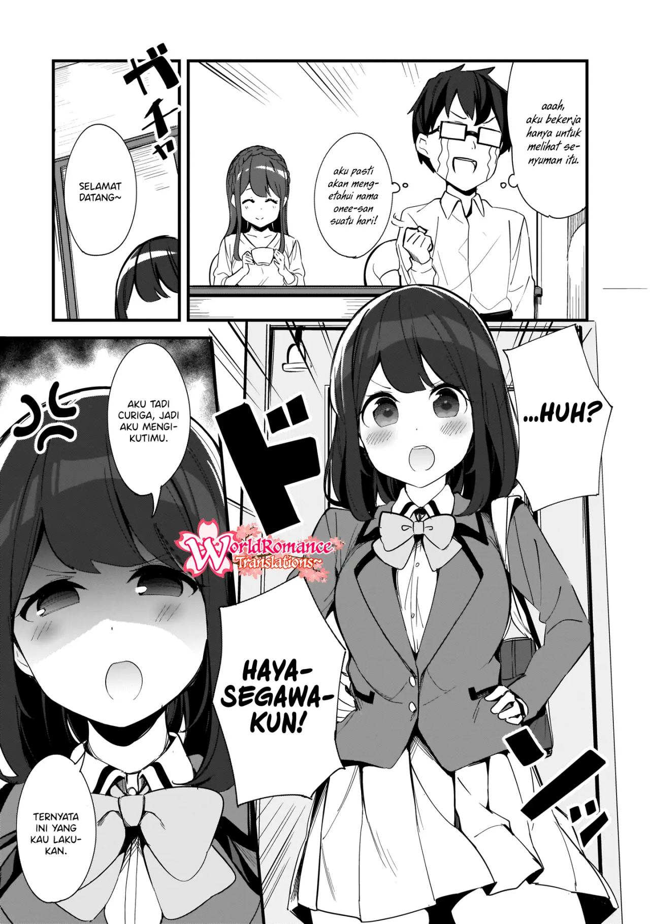 Hayasegawa-kun to Megami na Onee-san Chapter 03 Gambar 6